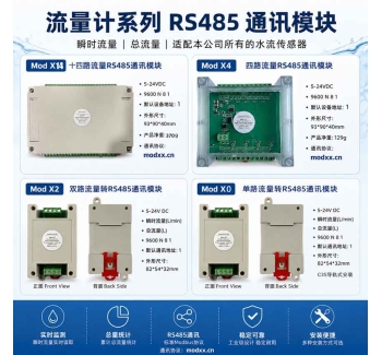 单路多路流量采集通讯模块
